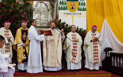 Celebrando un Año de Posesión Canónica de Mons. Hugo Alberto Torres Marín en Santa Fe de Antioquia