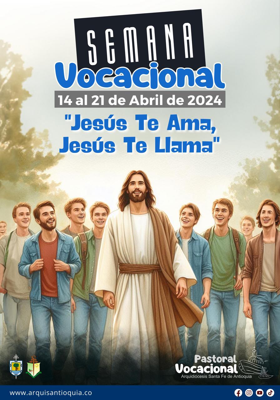 Pastoral Vocacional Afiche - Semana Vocacional