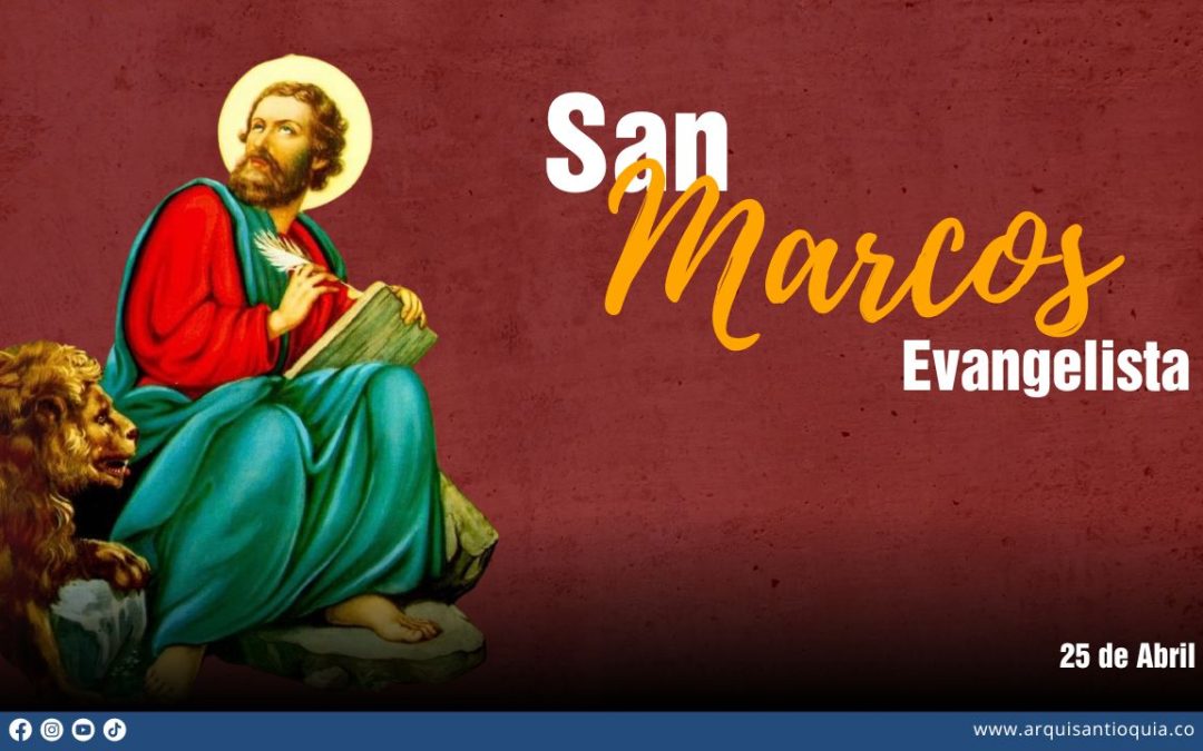 Hoy celebramos a San Marcos Evangelista, al que llaman ‘el León Alado’