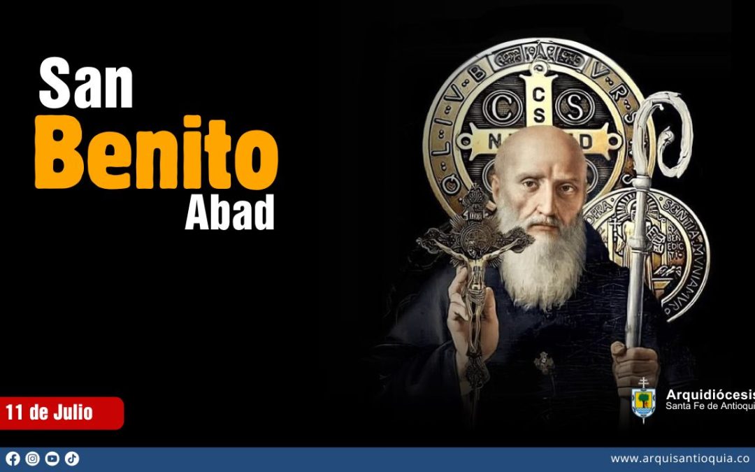 Hoy celebramos a San Benito Abad