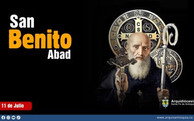 Hoy celebramos a San Benito Abad