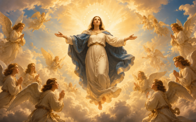La Asunción de la Santísima Virgen María al cielo